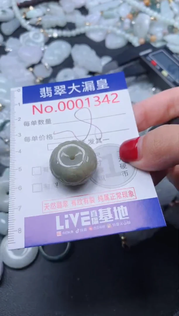 颈饰未镶嵌翡翠1342