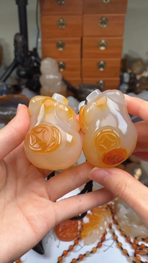 【闪购商品】玛瑙/玉髓颈饰未镶嵌AA