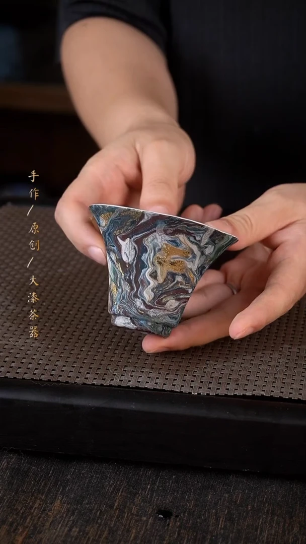 大漆杯395小康茶器