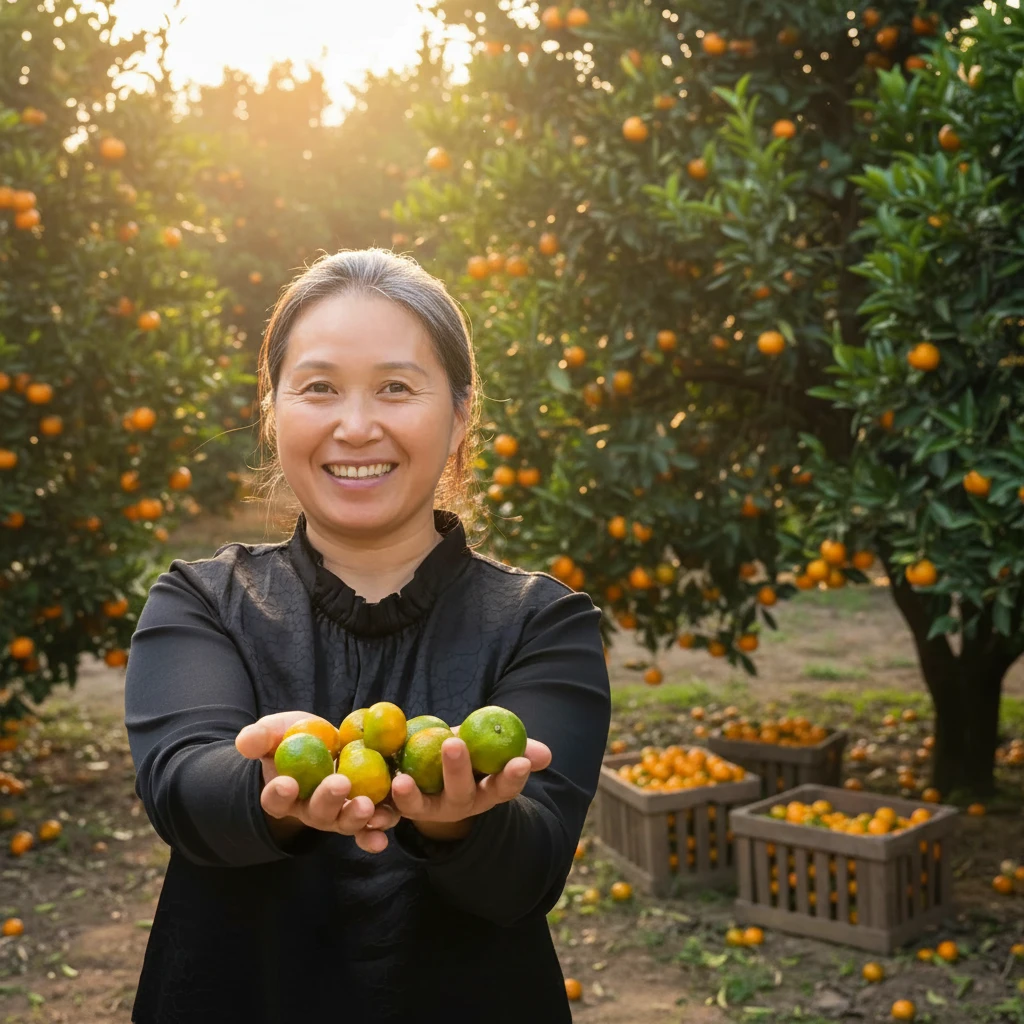 广西清香茶桔新鲜现摘无酸应季水果薄皮多汁净重4斤顺丰京东