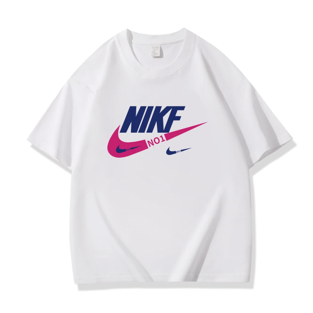 【一折粉丝福利】潮牌男女同款圆领百搭T恤