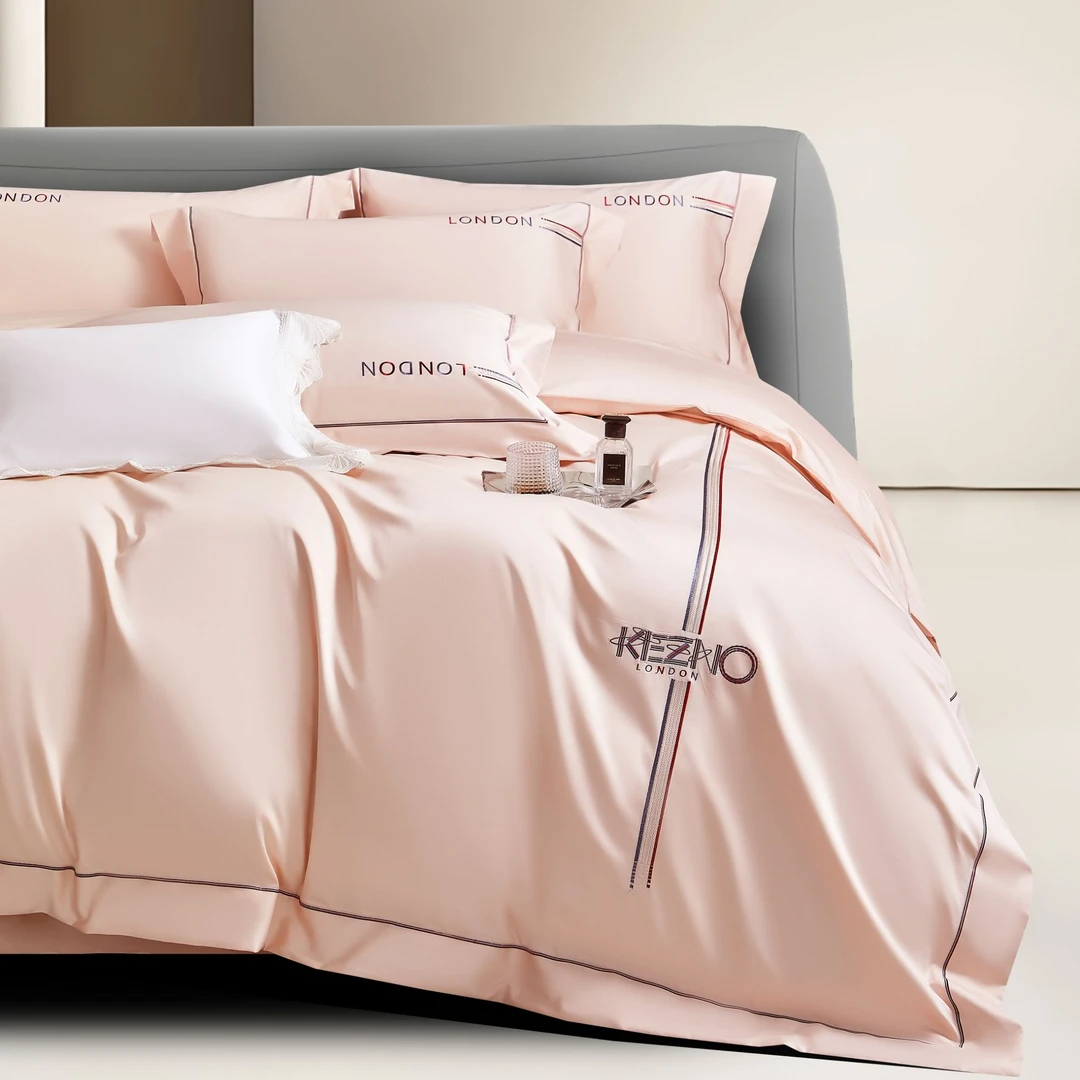 【秀色生活】恩佐-秋冬新款 密度230x110（60x50）全棉雅缎四件套