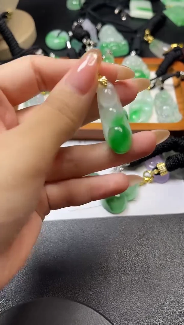 颈饰未镶嵌翡翠所见即所得   一图一物