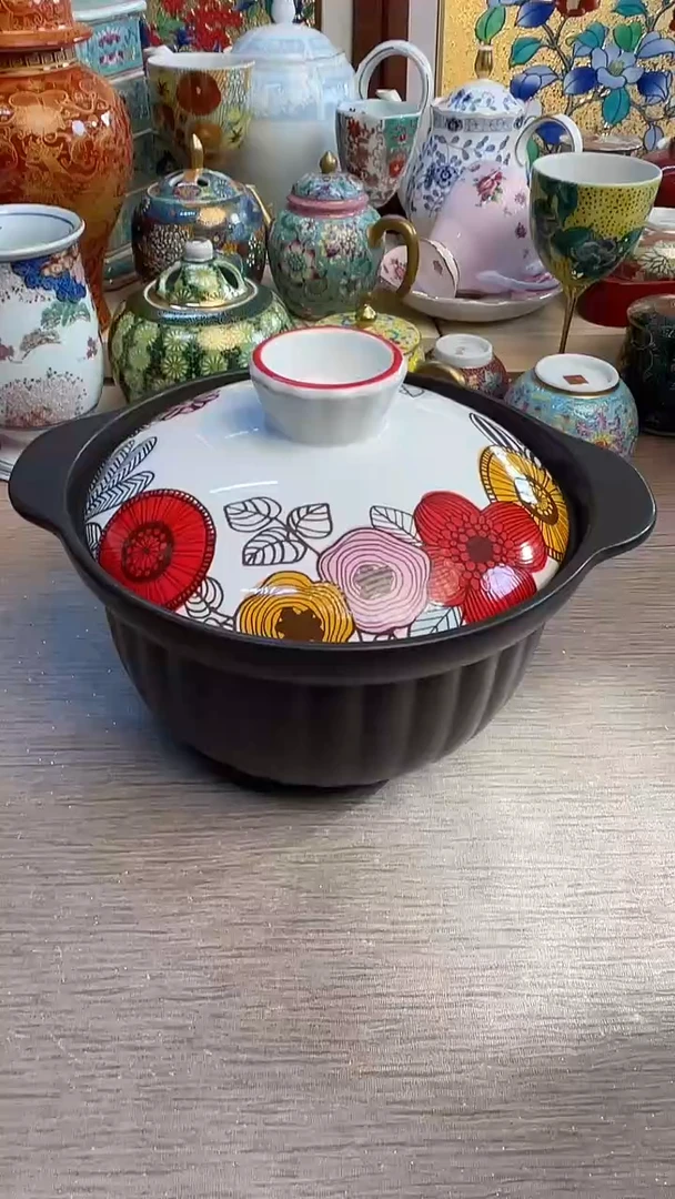 瓷片陶瓷陶瓷1-2人锅