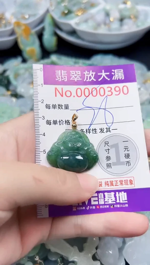 颈饰未镶嵌翡翠390