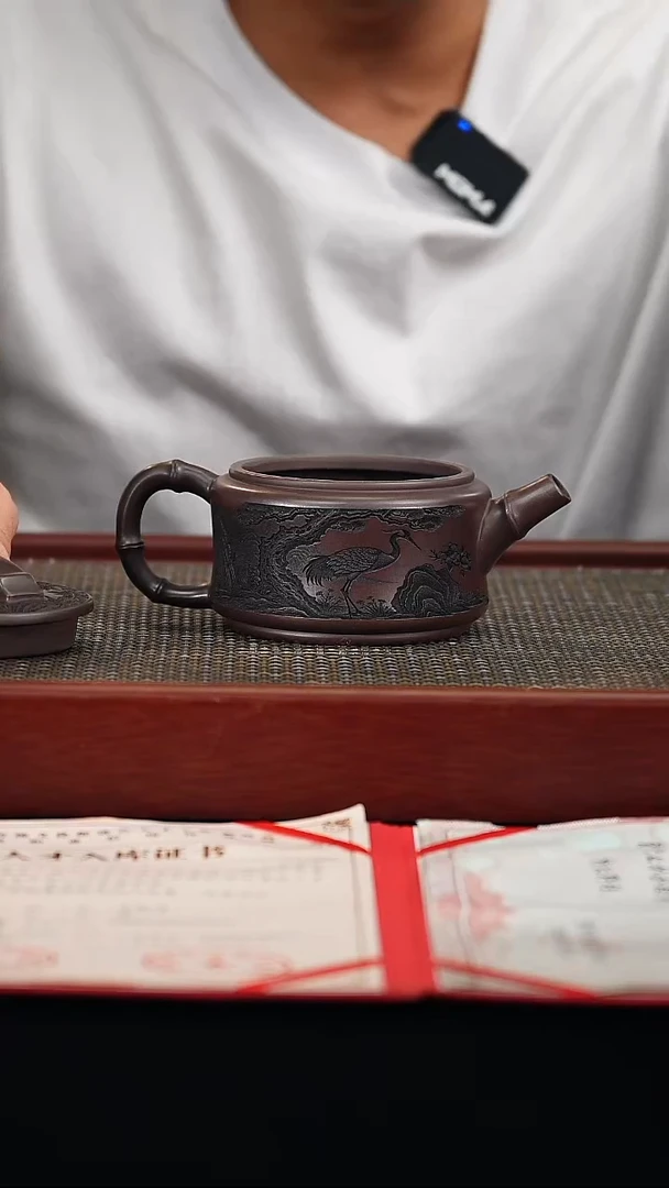 茶壶紫砂  宜兴紫砂原矿壶