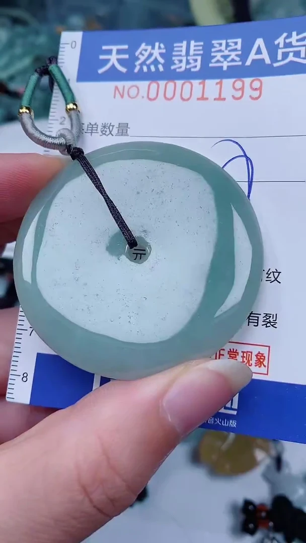 翡翠未镶嵌颈饰00001199