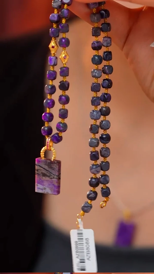 苏纪石（舒俱来）未镶嵌颈饰AZB8037