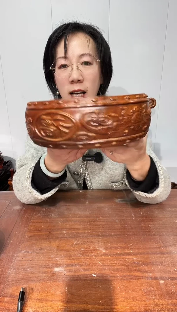 木老花21.5*24*8五福临门