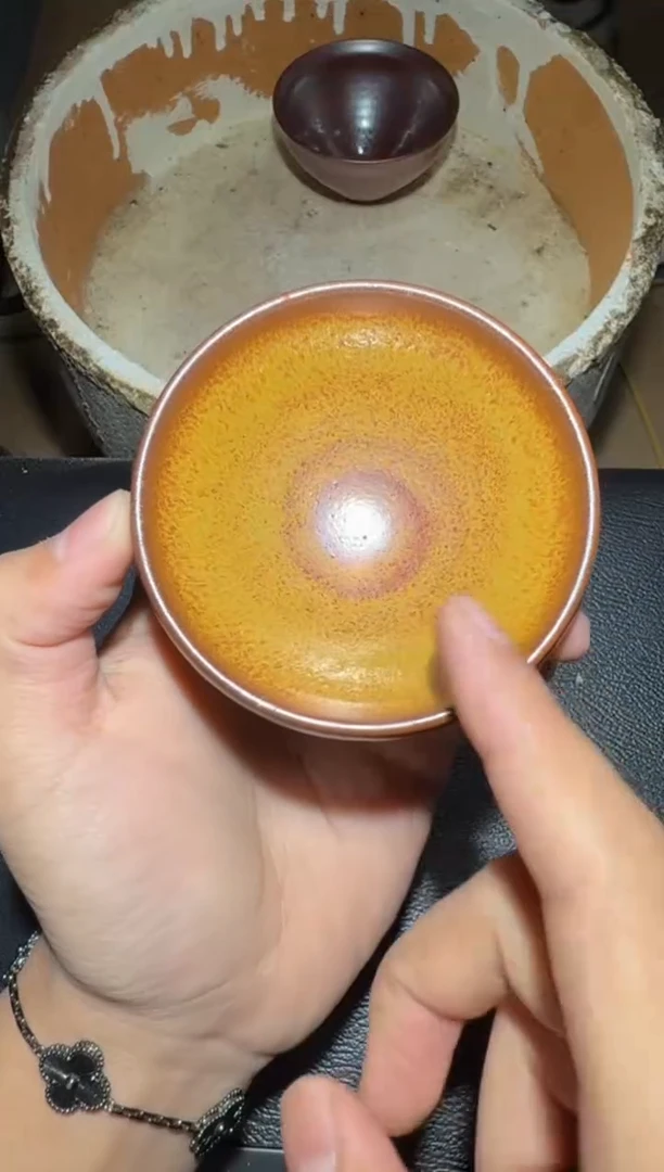 茶盏行云柴烧盏117