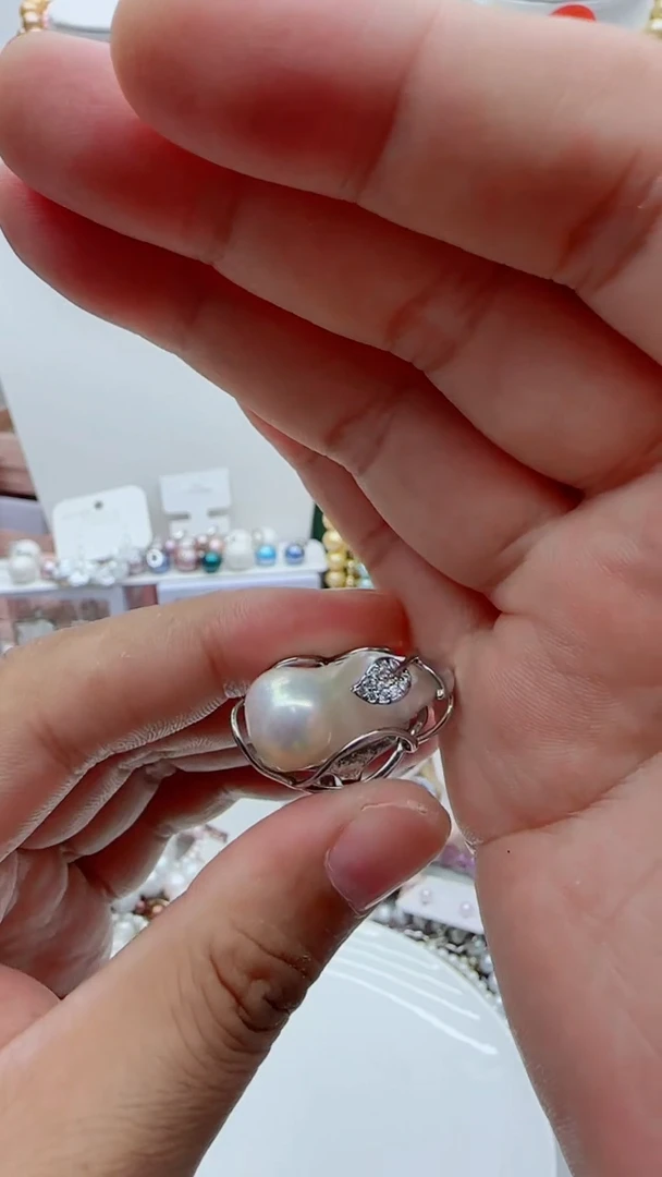 淡水珍珠未镶嵌颈饰1