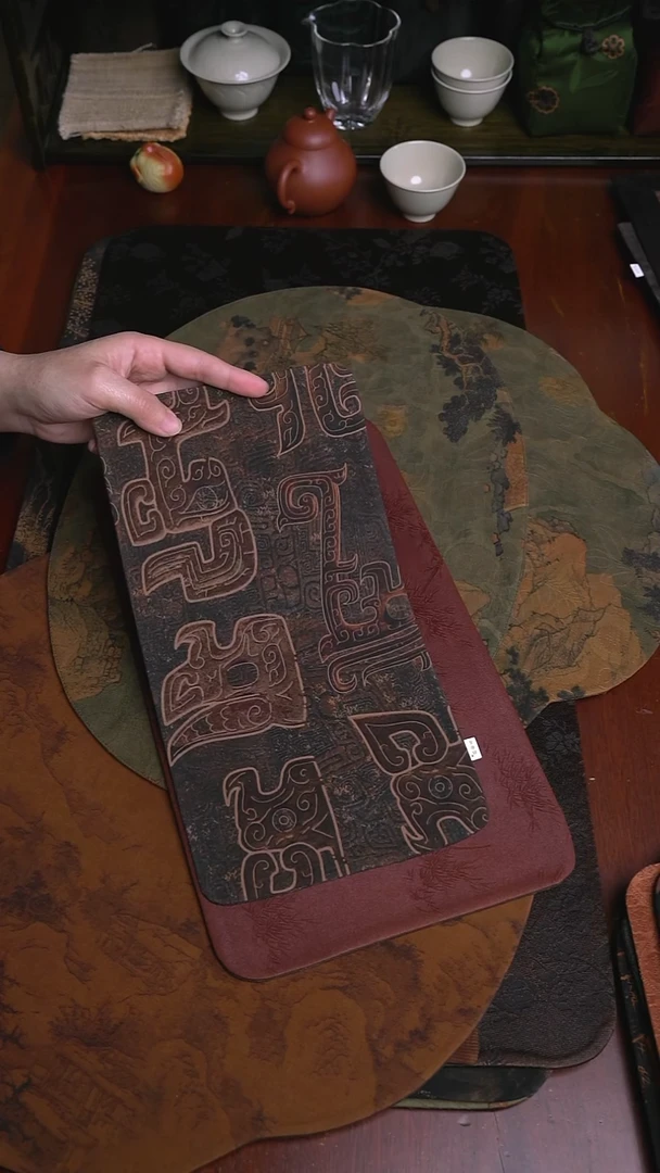 桑蚕丝香云纱3016双面香云纱茶席