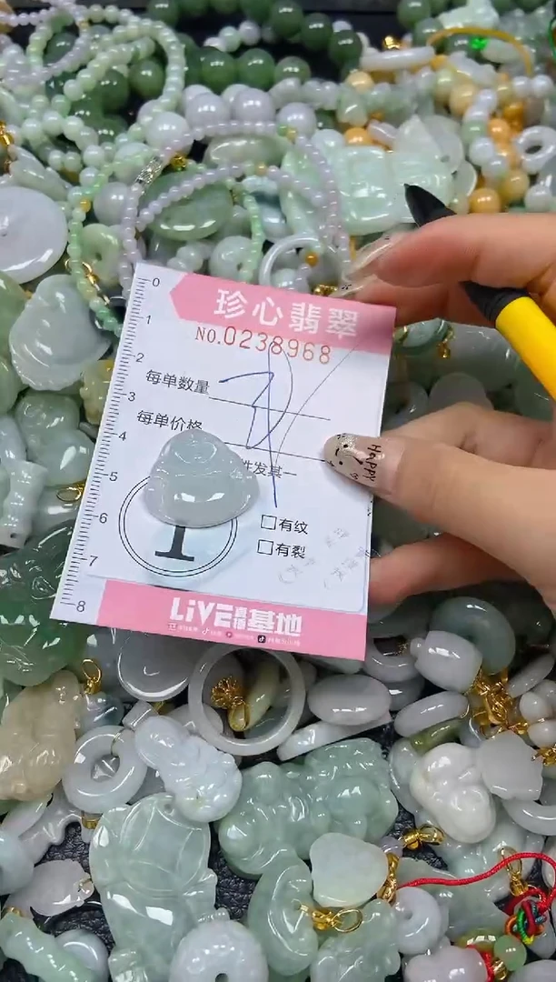 翡翠未镶嵌颈饰闪购0238968
