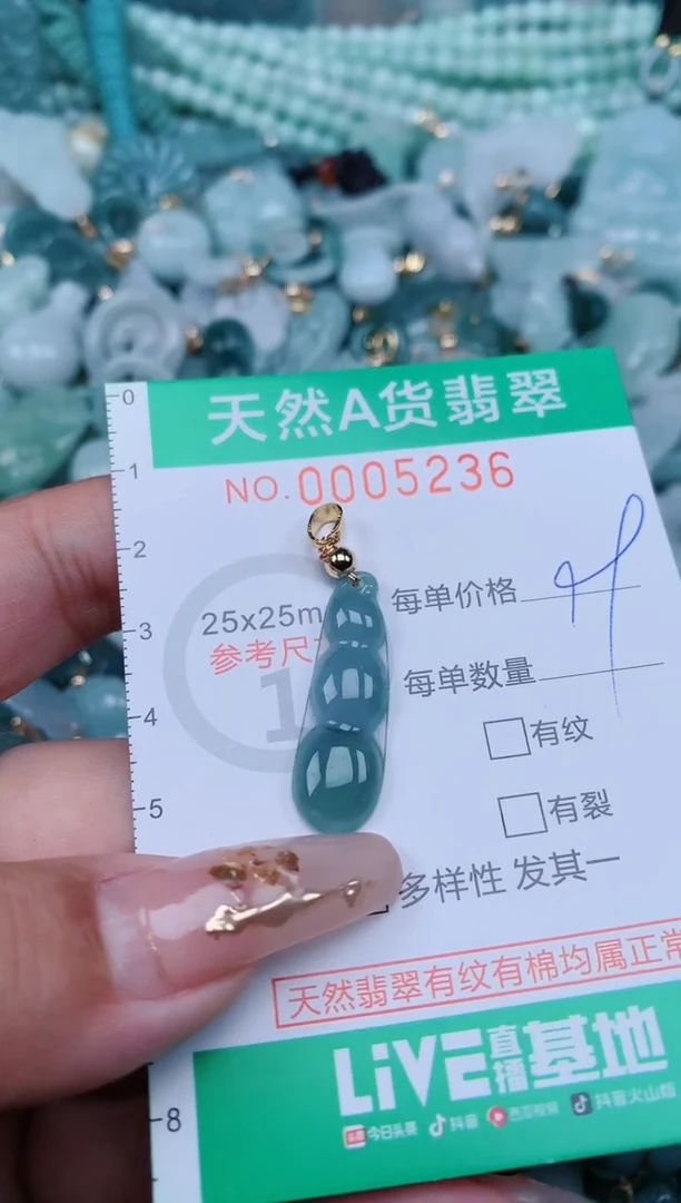 【闪购商品】翡翠颈饰未镶嵌.0005236