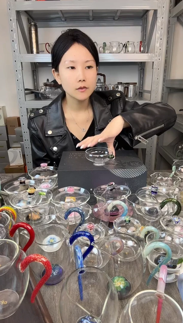 禾器  黑金奉珠茶漏 孤品