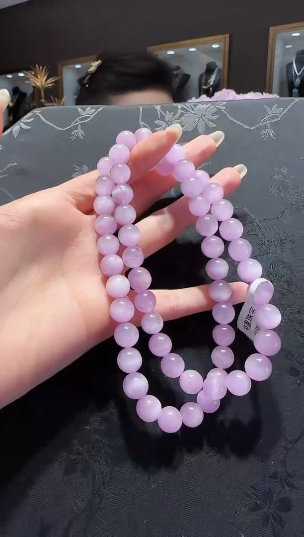 【闪购商品】锂辉石项链未镶嵌紫锂辉项链