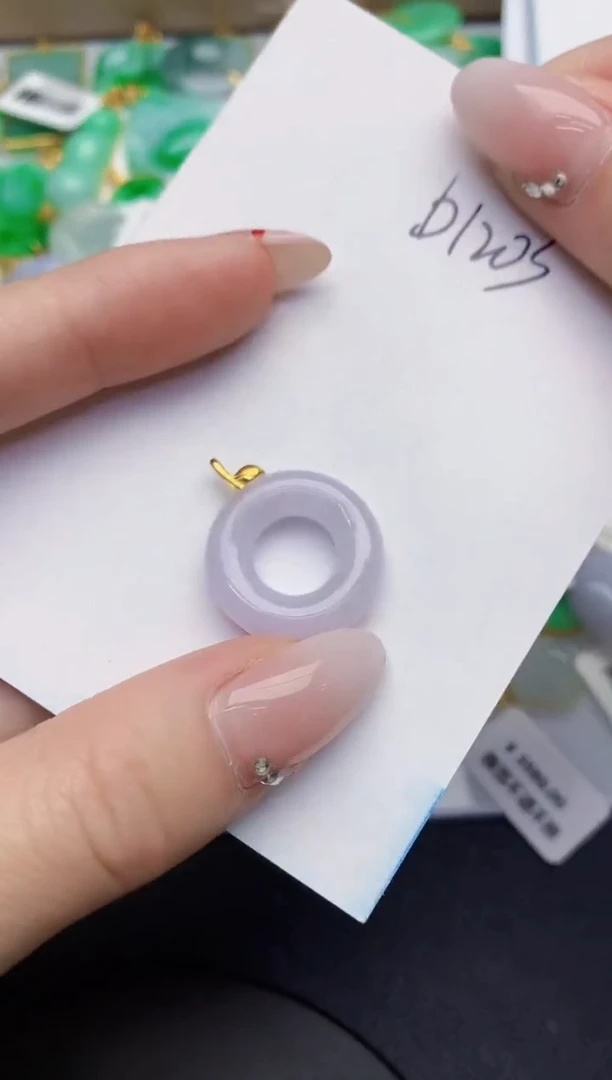 【闪购商品】翡翠颈饰18K金镶嵌00000000000