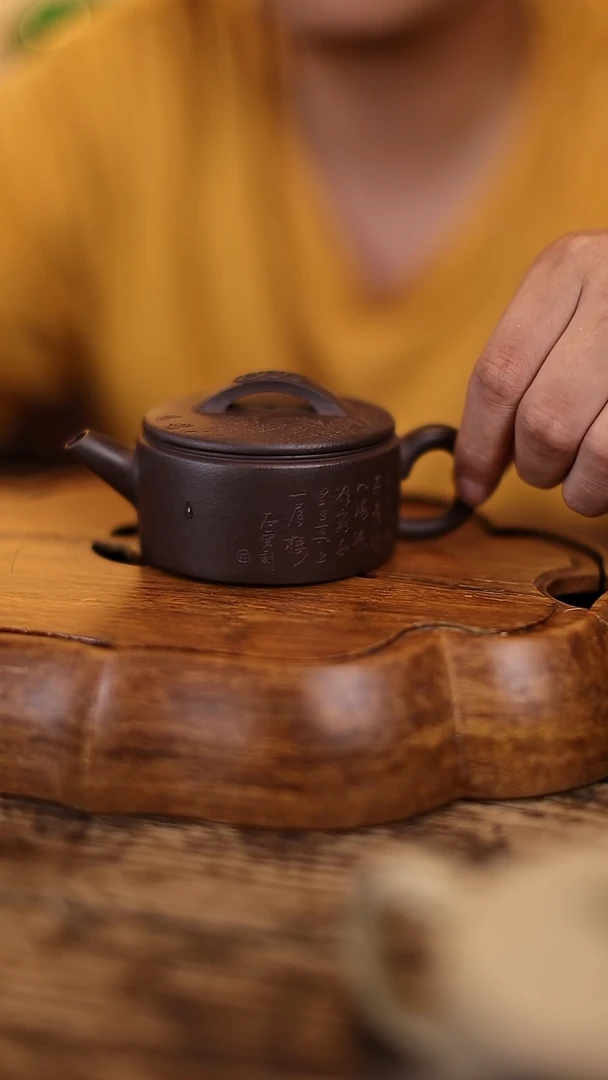 茶壶紫砂天青泥汉瓦