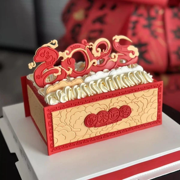 新年软质巧克力蛇来运转插件（自行组装）