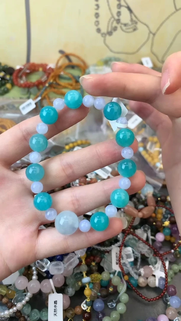 未镶嵌手链天河石158