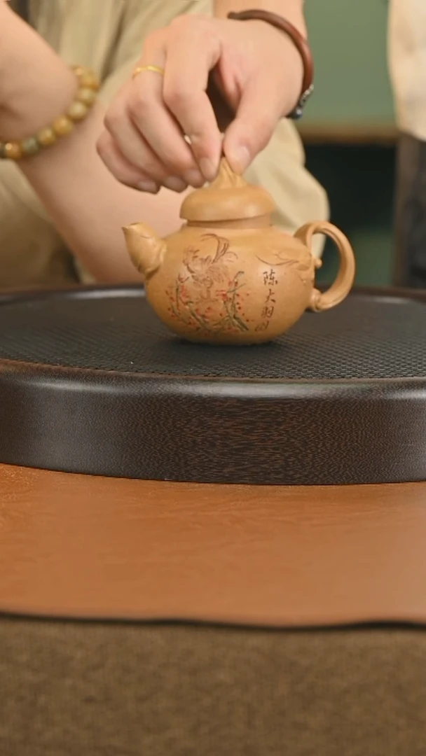 茶壶紫砂890 明式南瓜 海华180cc