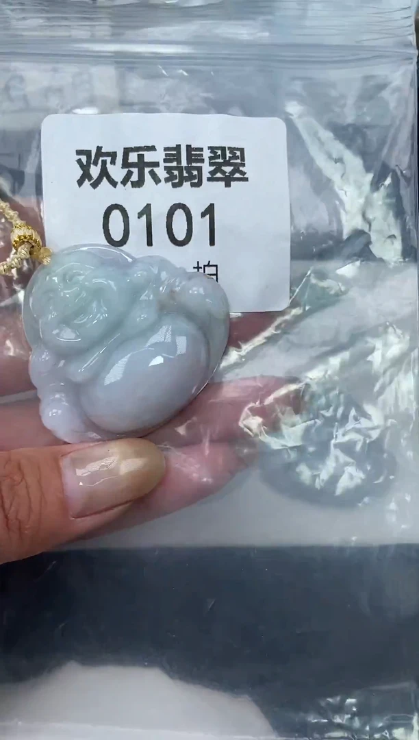 颈饰未镶嵌翡翠缅甸天然翡翠0101