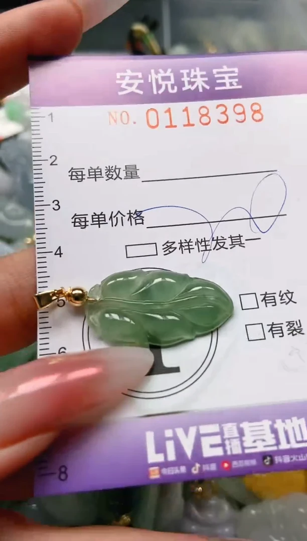 【闪购商品】翡翠颈饰未镶嵌闪购0118398