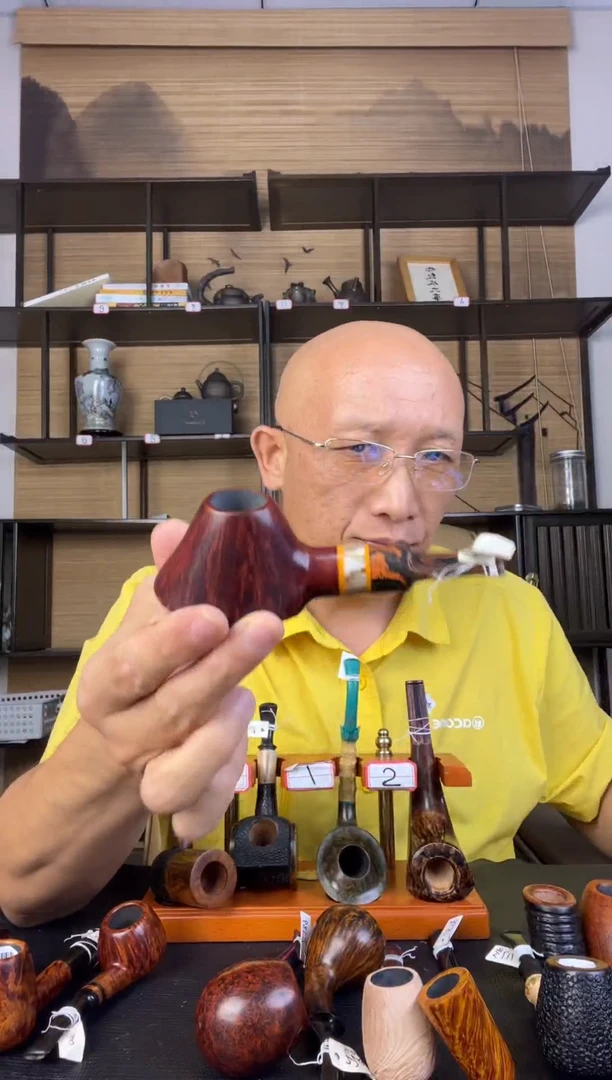 石楠木纯手工意大利石楠木烟斗