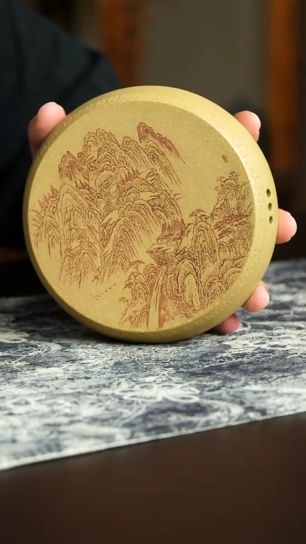 茶杯紫砂78号宜兴紫砂原矿作品壶承