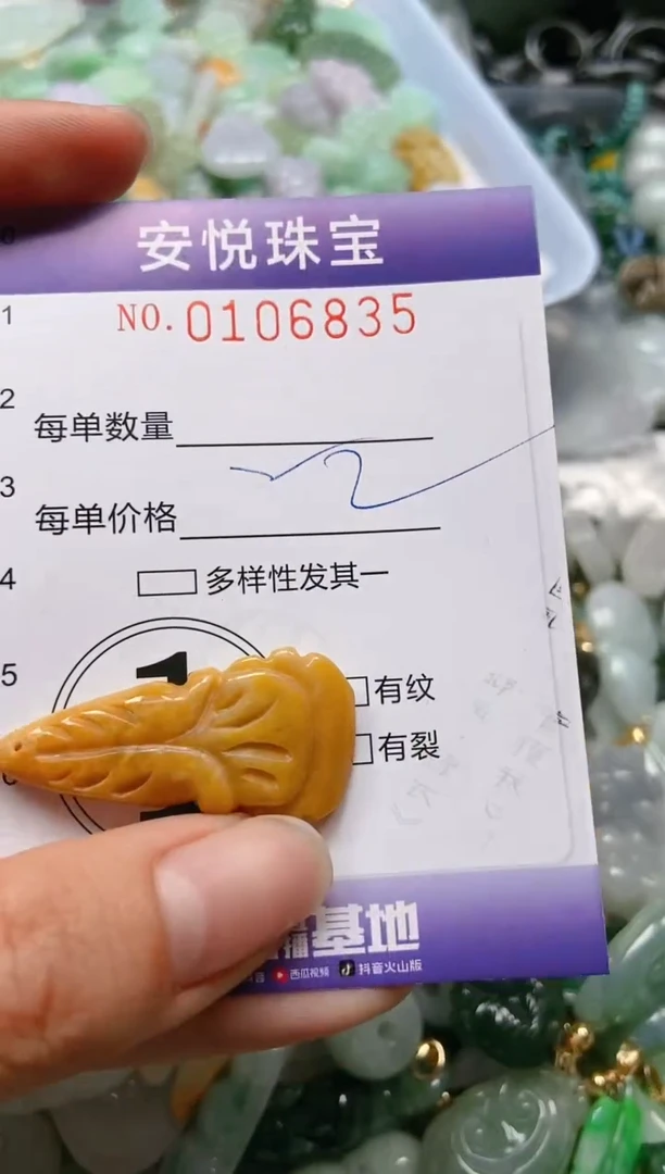 【闪购商品】翡翠颈饰未镶嵌闪购0106835