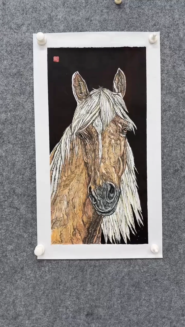 国画DH-YDQ老师绘画作品