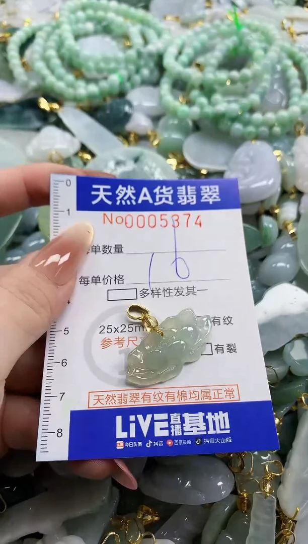 颈饰未镶嵌翡翠天然A货翡翠