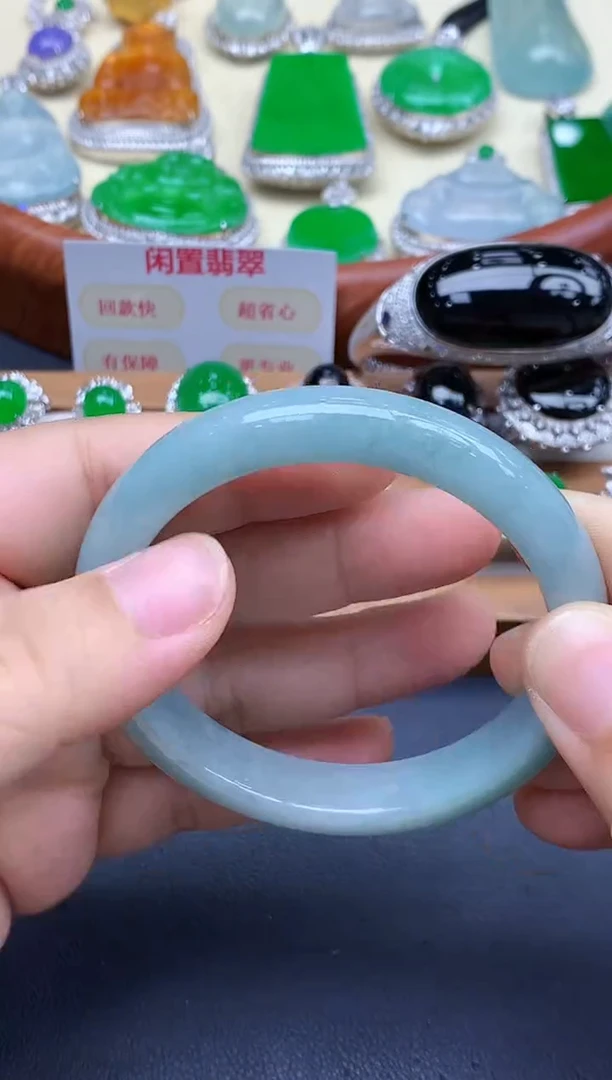 未镶嵌手镯翡翠239-中国好珍宝