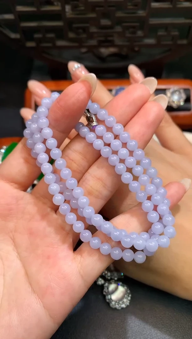 项链未镶嵌翡翠珠链