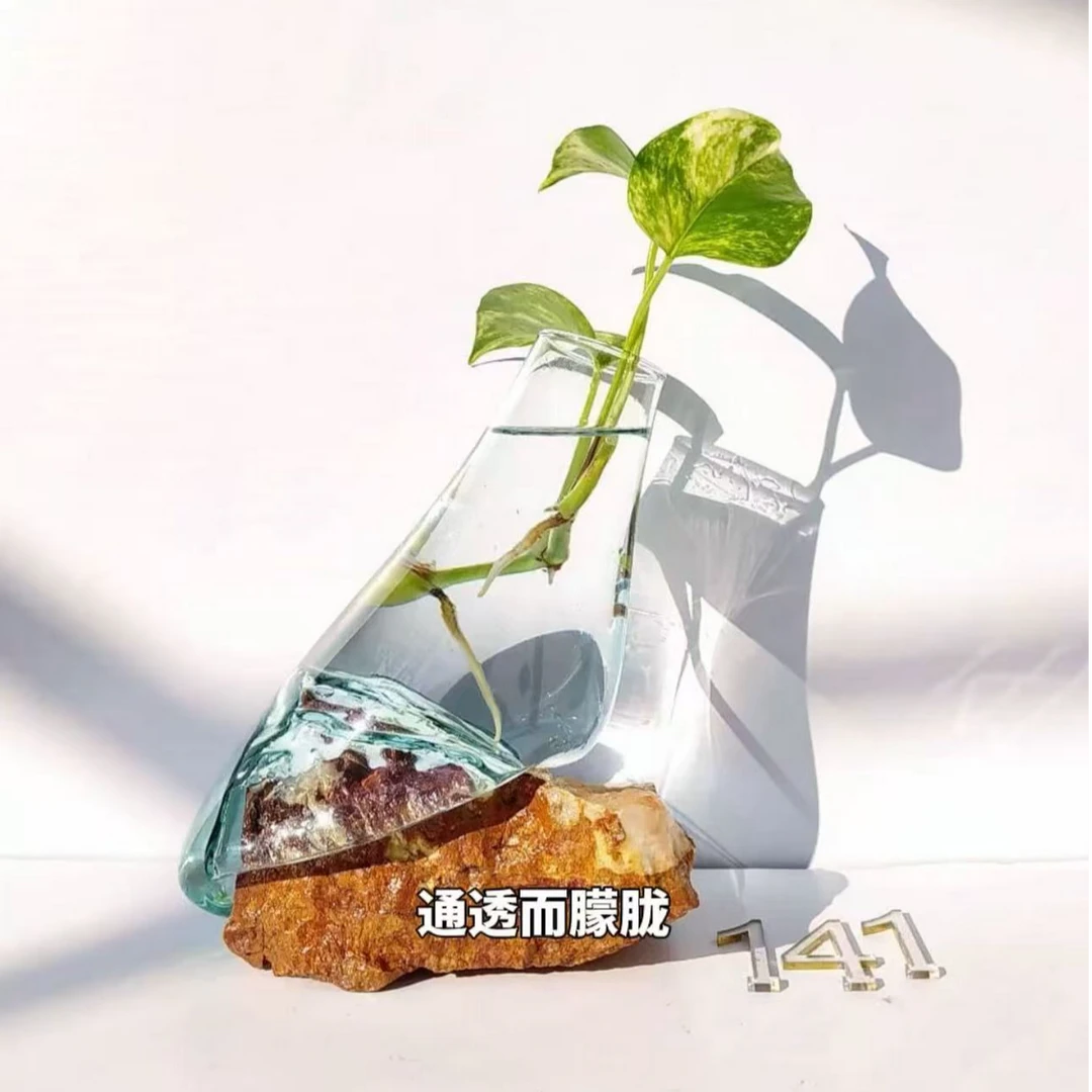 【馨美】创意奢石花瓶，全部孤品