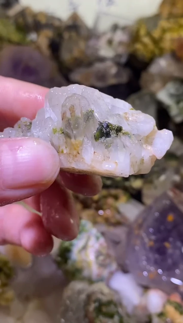 未镶嵌珠宝半成品水晶29号四川美姑超七花园水晶