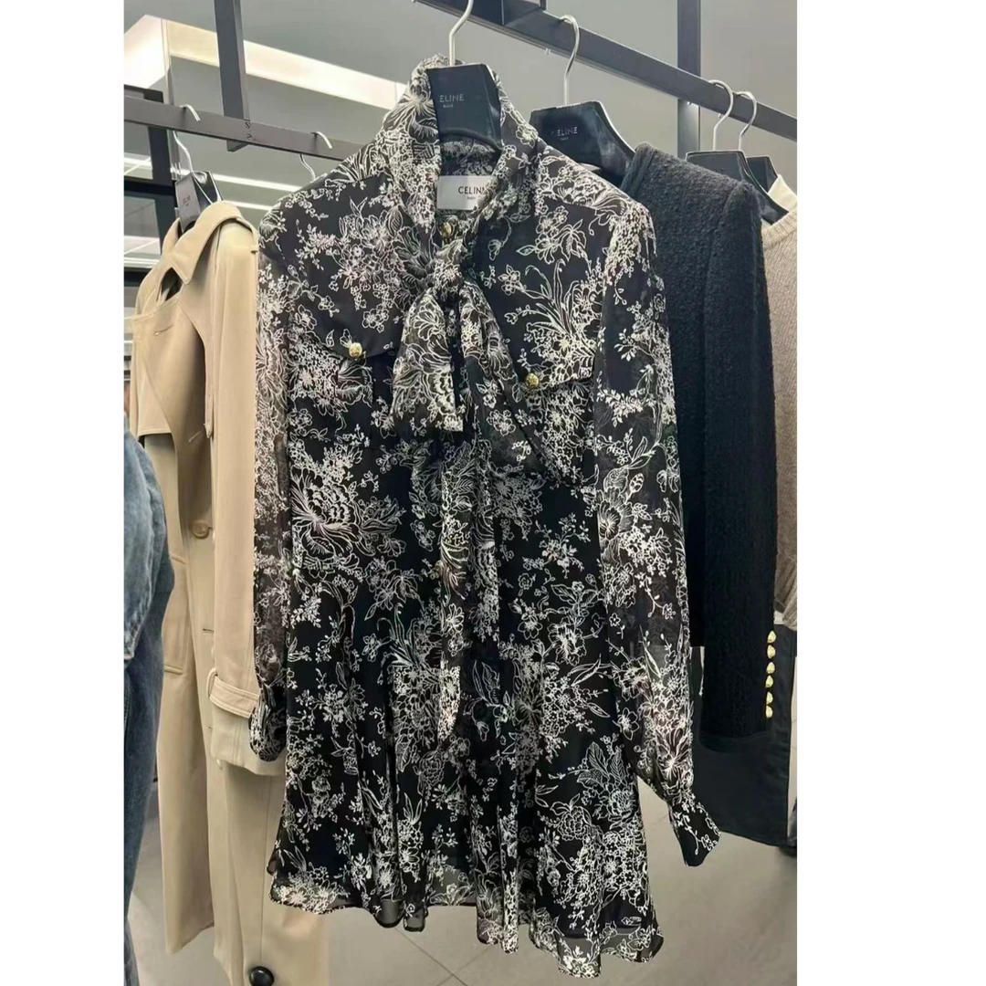 99新 Celine/思琳 双双臻选/st00769/瑟琳/连衣裙/34码（23新款