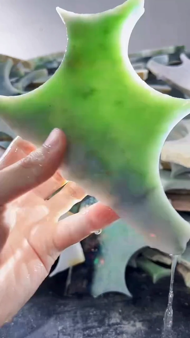 裸石翡翠缅甸翡翠A货文1170