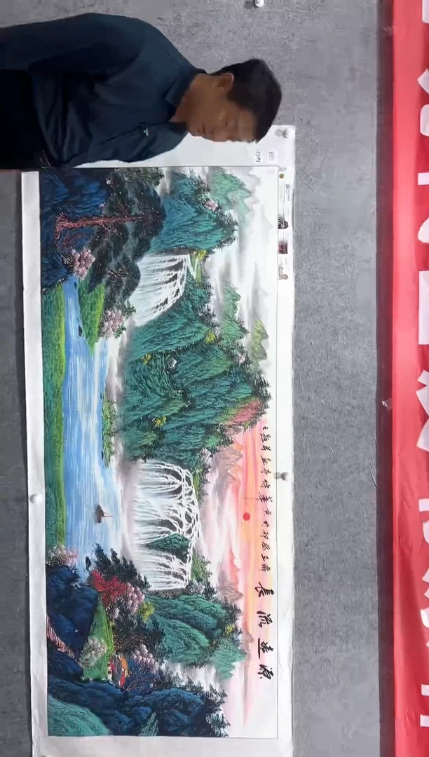 国画张传亭老师的作品3