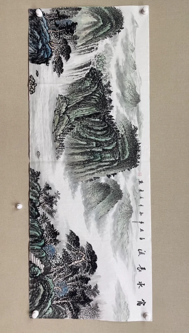 国画180*68 吴立勇吴立勇吴立勇吴立勇吴立勇