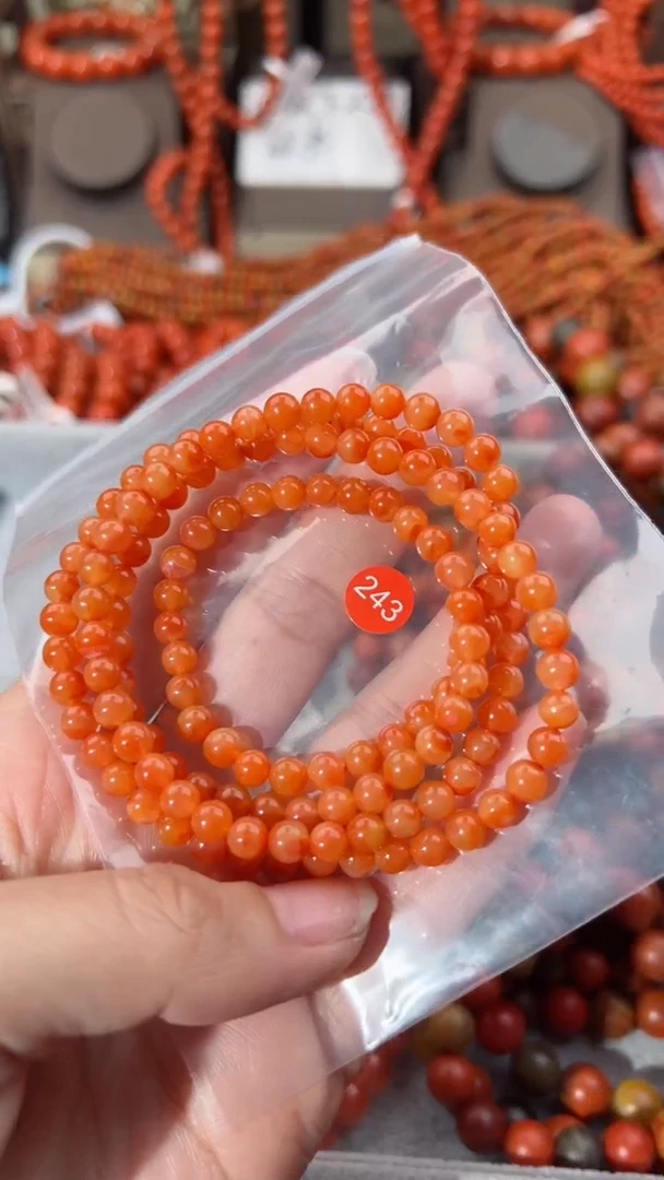 【闪购商品】南红玛瑙手串未镶嵌5