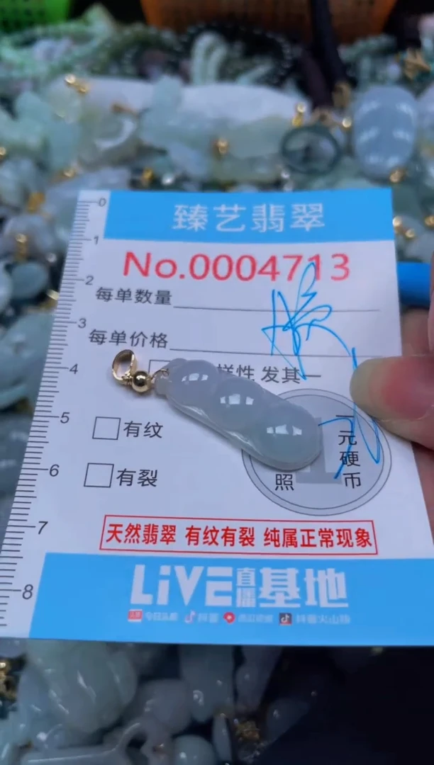 颈饰未镶嵌翡翠4713