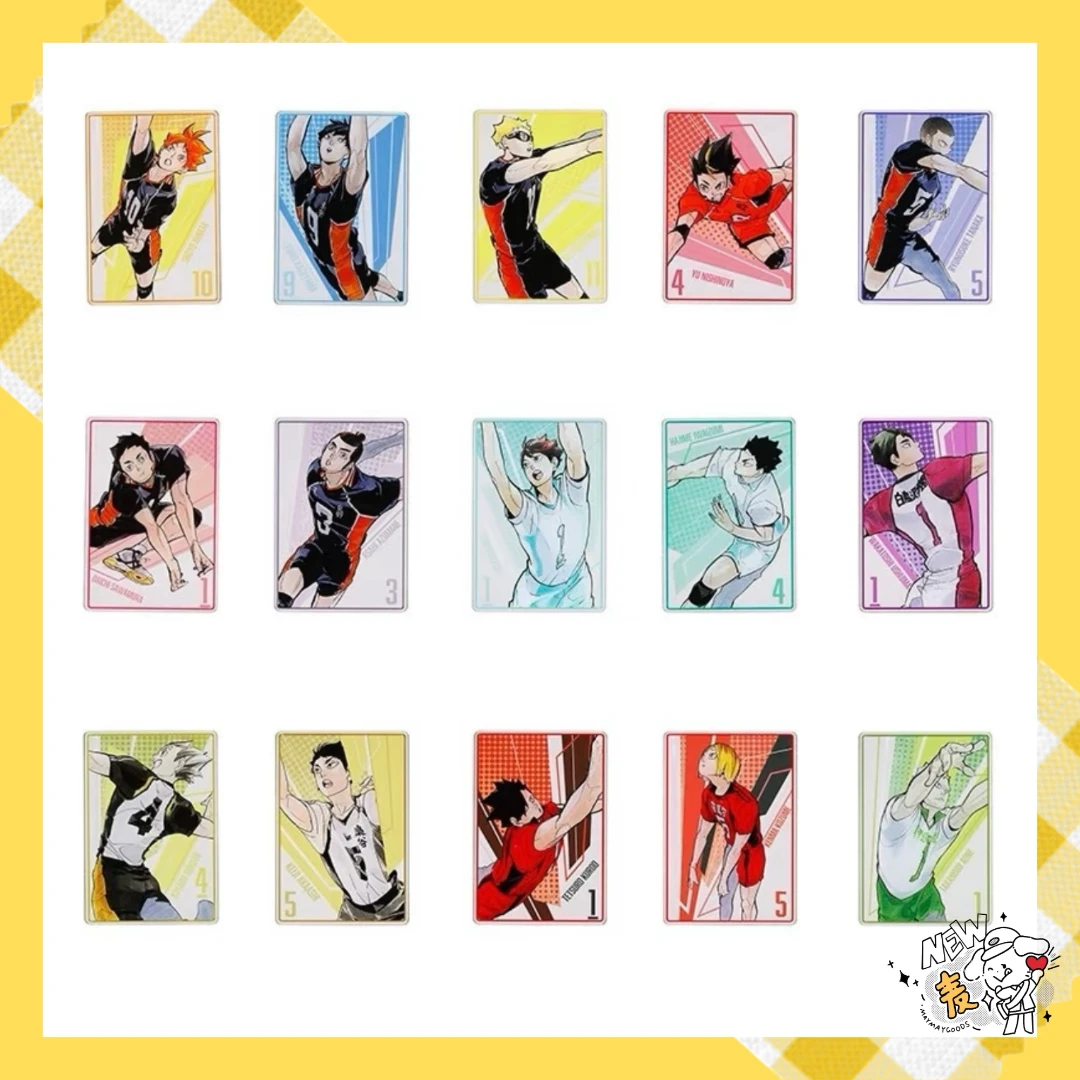 【麦麦谷子店】排球少年 JS原画亚克力数据卡2弹