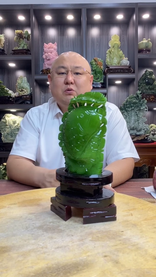 玉空* 玉岫岩料手工雕刻摆件居家装饰送礼一物一图