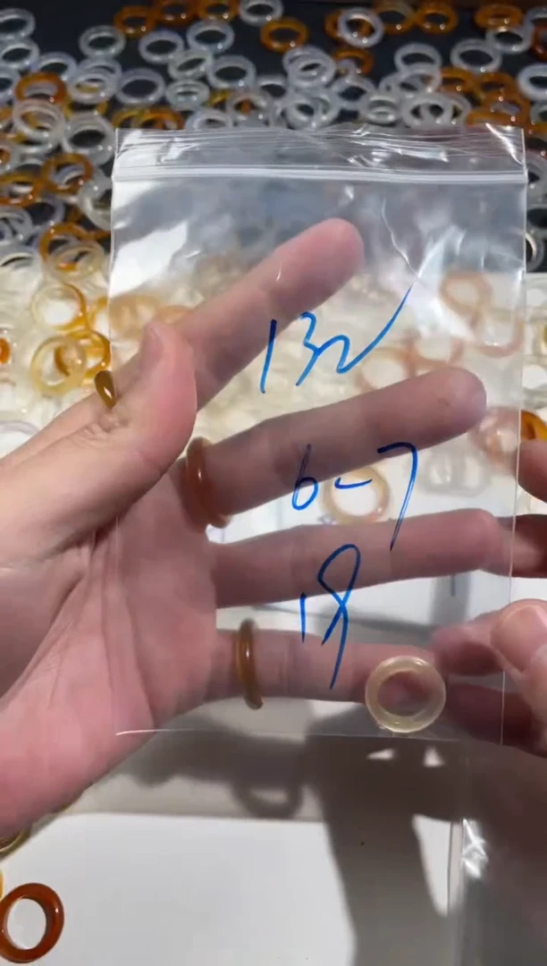 【闪购商品】玛瑙/玉髓戒指未镶嵌132