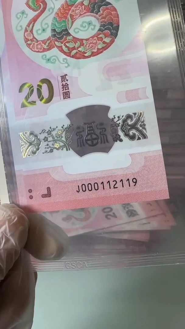 【闪购商品】塑料000112119-蛇钞单张！！