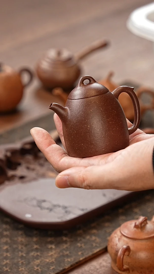 茶壶紫砂秦权天青泥WG