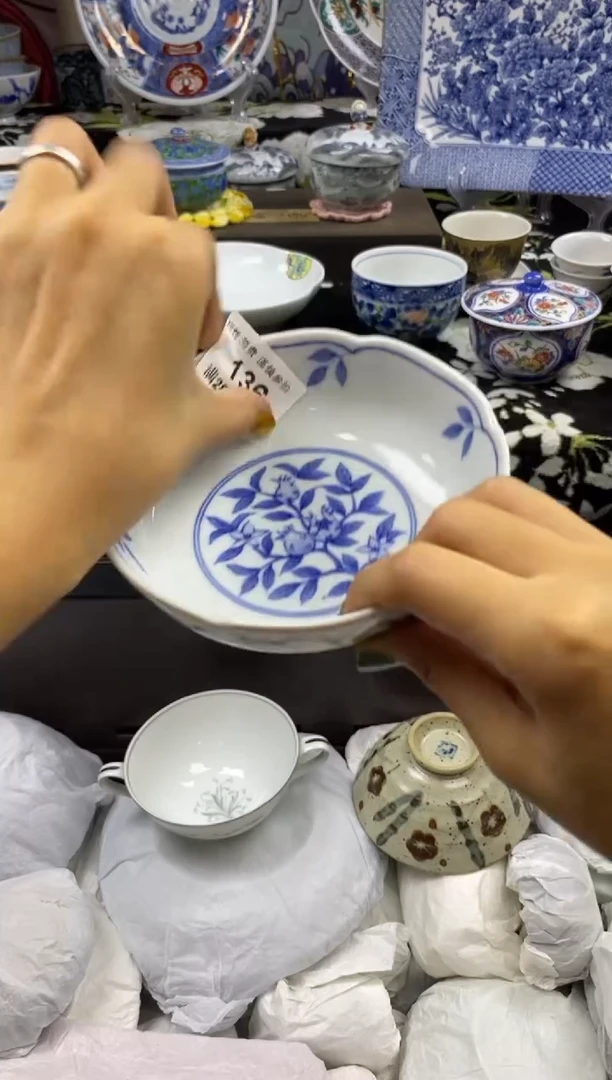 瓷片雨****）瓷色工艺品品品品136
