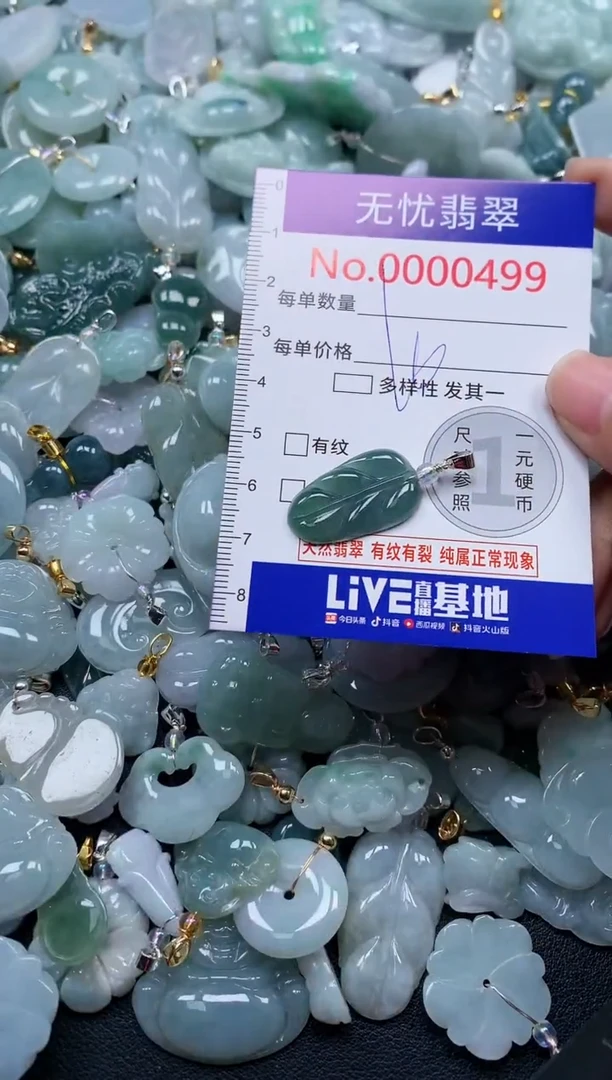 颈饰未镶嵌翡翠499