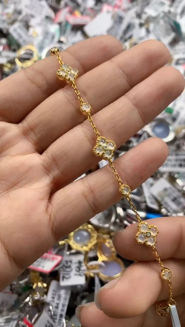 银S925镶嵌戒指翡翠777---2